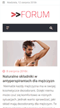 Mobile Screenshot of nextforum.pl